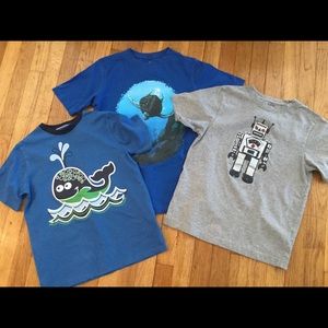 3 Brand Name Tees, never worn
